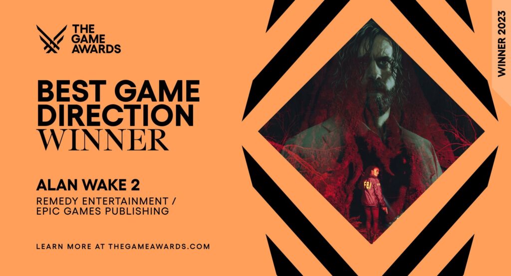 Alan Wake 2 Won the Gamers Award 2023