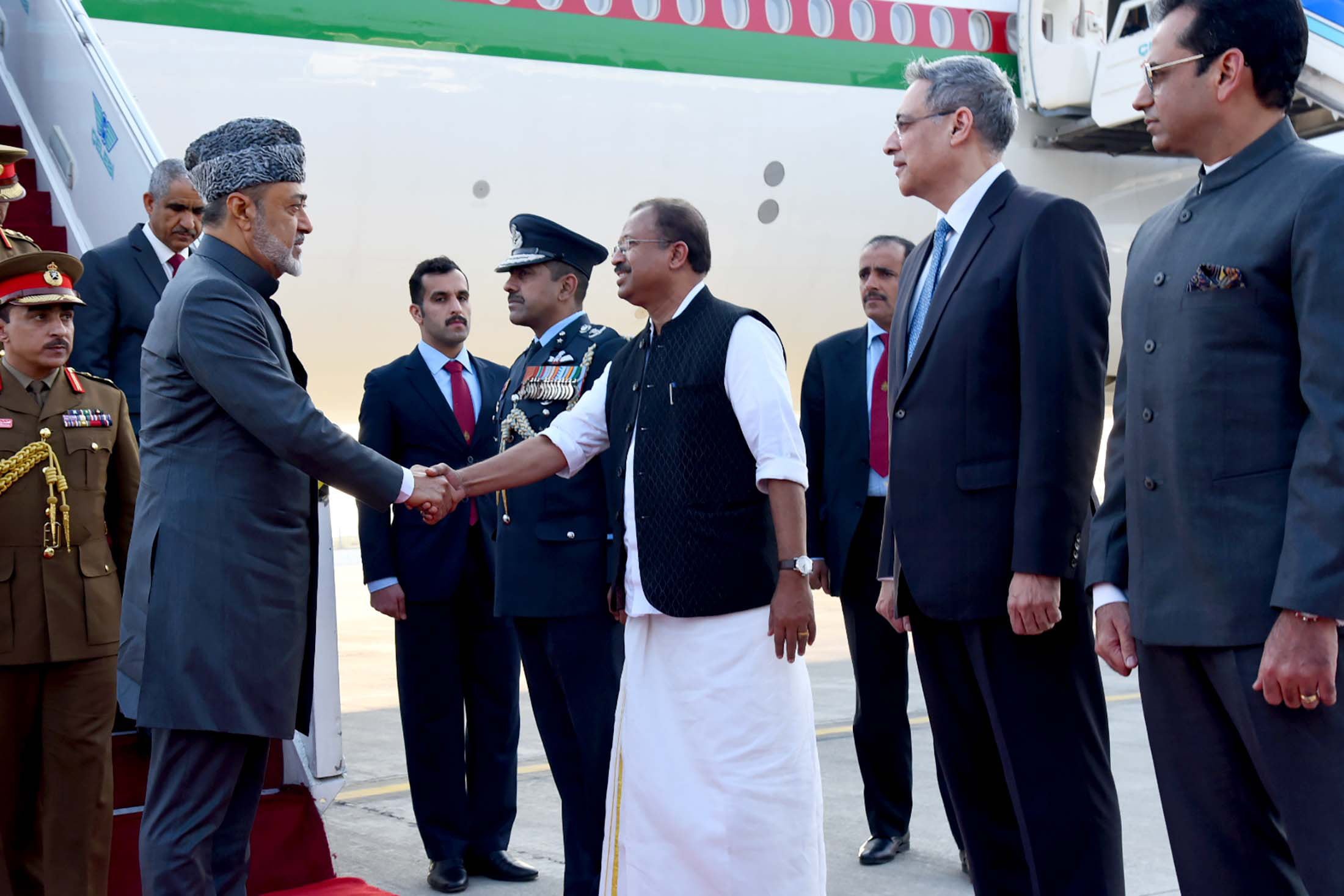 Sultan's First Historic State Visit to India