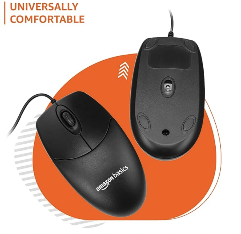 Amazon Basics Wired Mouse