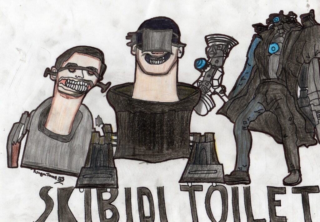 Skibidi Toilet fan art