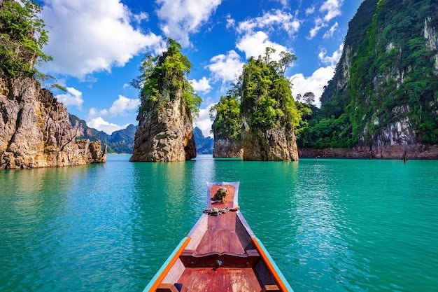 beautiful mountains ratchaprapha dam khao sok national park surat thani province thailand 335224 851