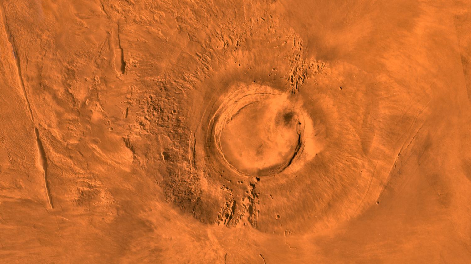 Mars Volcanic Activity Clues for Ancient Life