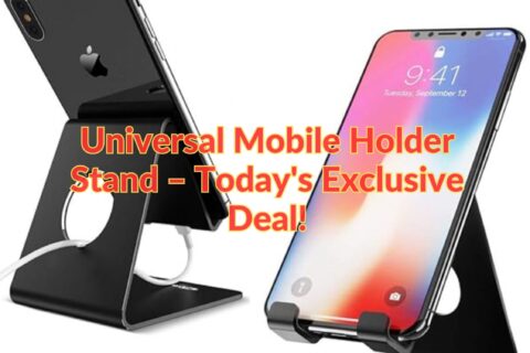 Universal Mobile Holder Stand – Today's Exclusive Deal!